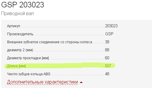 Валы, полуоси, шрусы триподы - GSP.png