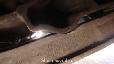 Опоры и подушки крепления двигателя - DSC02909.JPG