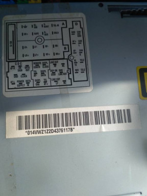 Как раскодировать штатную мвгнитолу - IMG_20200103_110637.jpg