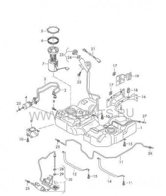 Где искать бензонасос в Альхамбра 2013 ? - насос.JPG