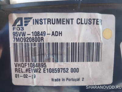 Моя приборная панель.