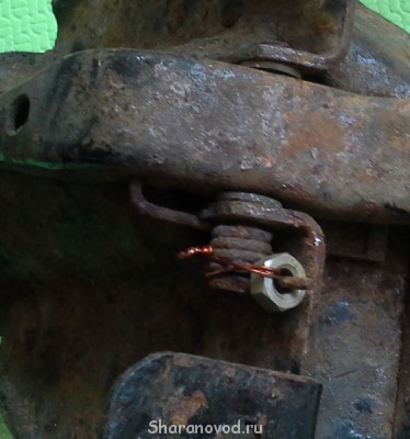 Доп нажим в пружине.