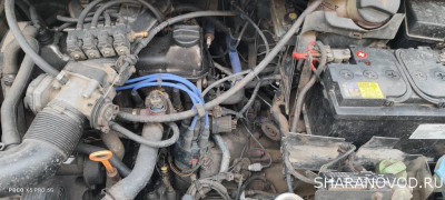 Где-то здесь возле аккумулятора стояла Вебасто.