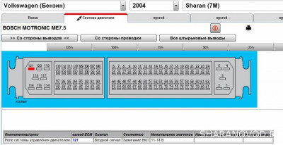 Нет питания на ЭБУ двигателя. - 000_121 пин.jpg