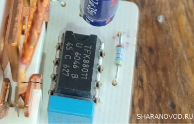 ...смотрю на микруху... вбиваю в поиск TFK88011 ииии... нифига... ступор... вбиваю другую надпись - оба, вот оно ... U6046B... инфы много, как по 170-му, так и по самой микрухе...