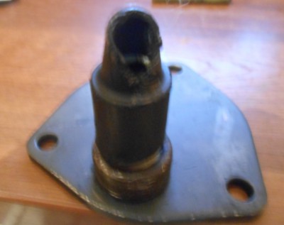 Поломанный конец трубки, как оказалось, он был сломан гораздо раньше и просто склеен клеем, как держался только?