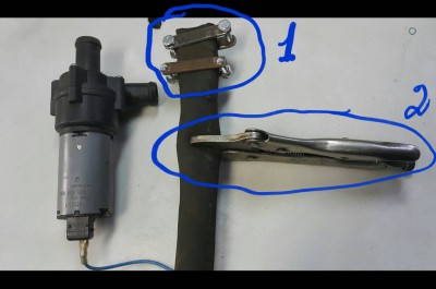 Автозапуск или предпусковой подогреватель - помпа с зажимами.jpg