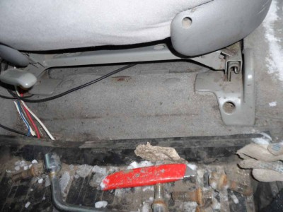 сиденье водителя