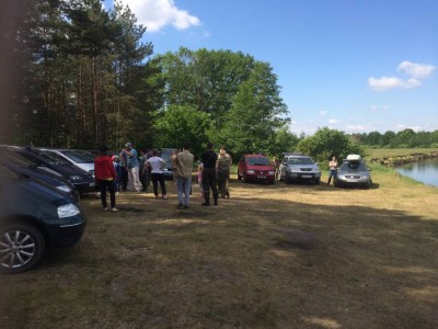 Несколько машин в силу обстоятельств уехали