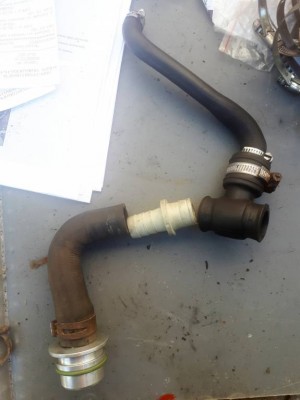 Патрубок ВКГ. Мотор 1.8Т. - 7 собрано dru.jpg