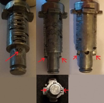 Личинка после ремонта в разных ракурсах.