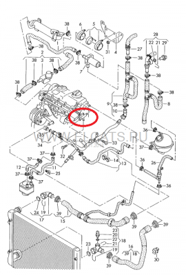 Трубки, патрубки, фланцы и тройники системы охлаждения. - 1234.png