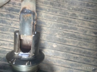 Наш вал теперь идёт как шпонка)