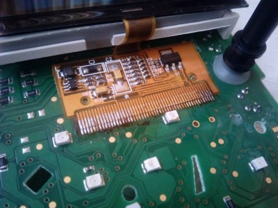 Пропайка дорожек чередуя...