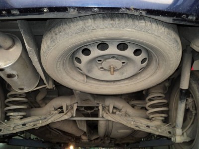 Крепление запасного колеса Лифт запаски  - DSC00243.JPG