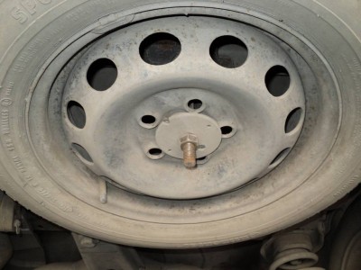 Крепление запасного колеса Лифт запаски  - DSC00242.JPG