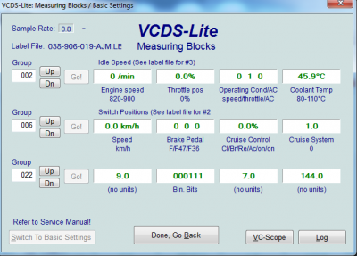 нажата кнопка SET/-
