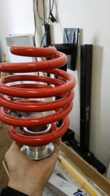 задняя пружина с регулировочной проставкой