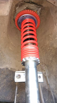 левая стойка,