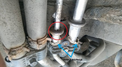 Ремонт системы кондиционирования салона. Не работает кондей. - трубка1.JPG