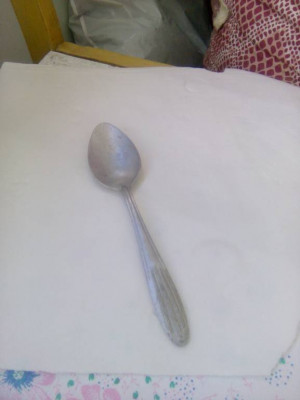 Лот #35 ложка аллюминивая