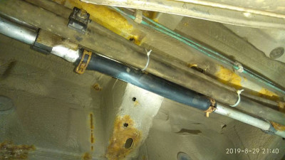 Шланги пришлось другие ставит, т.к.надо  на 3см больше уже